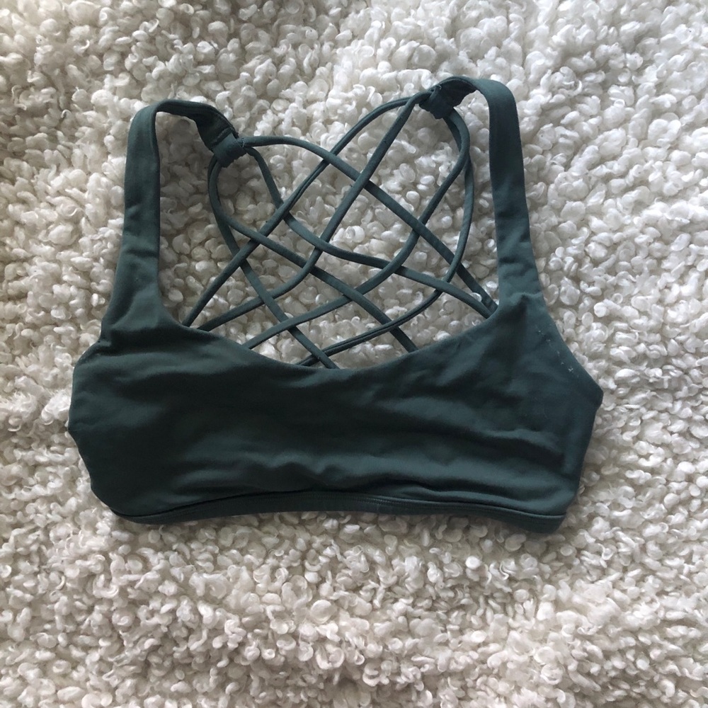 Green Lululemon Sports Bra